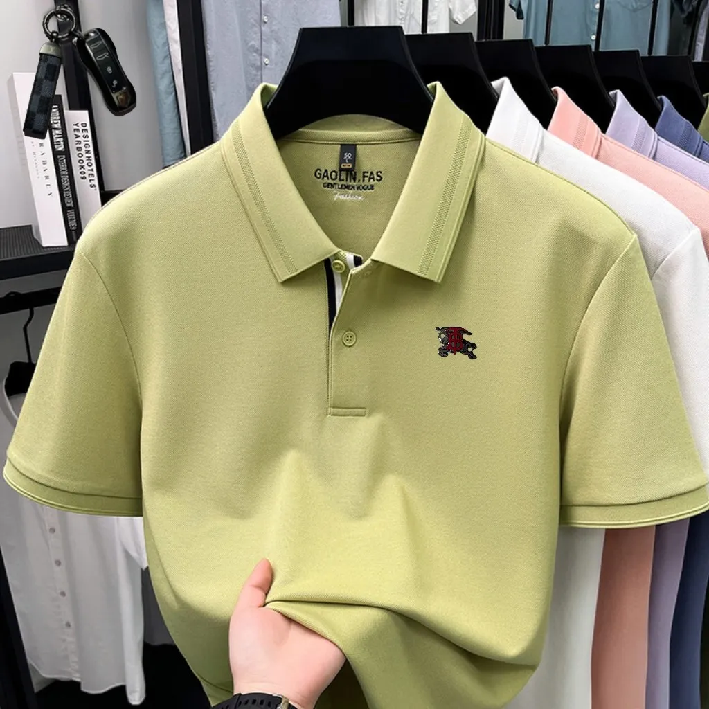 P135【 🔑】 26 Quality POLO ， Quality ， Breathable ， LOGO， ⚡️ T ⚡️ ， ！Sizes：M-4XL（ 210 、 。